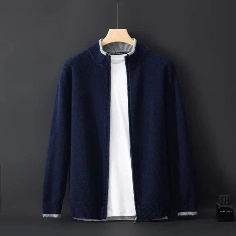 Veste pour Homme Minimaliste avec Fermeture Éclair 6