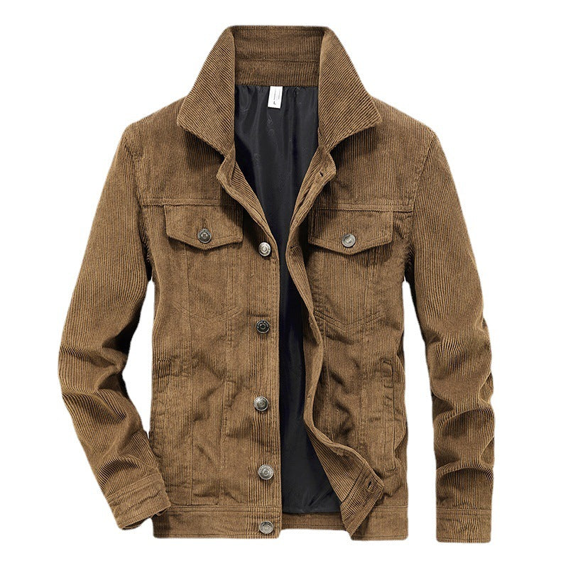 Veste Homme Coton Coupe Décontractée - Foivo