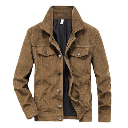 Veste Homme Coton Coupe Décontractée - Foivo
