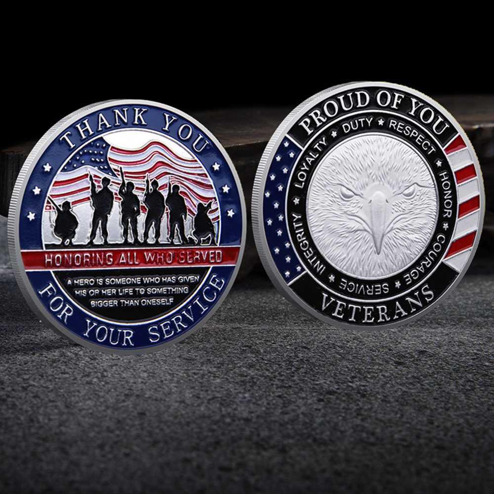 Médaille de Service Militaire États-Unis en Or