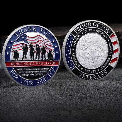 Médaille de Service Militaire États-Unis en Or