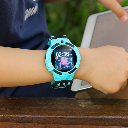Montre Enfant Connectée avec Écran Tactile et Appareil Photo