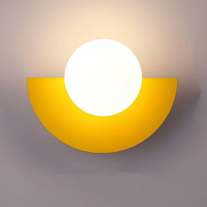 Lampe Murale Élégante Nordique | Design Simple et Rond