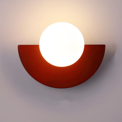 Lampe Murale Élégante Nordique | Design Simple et Rond