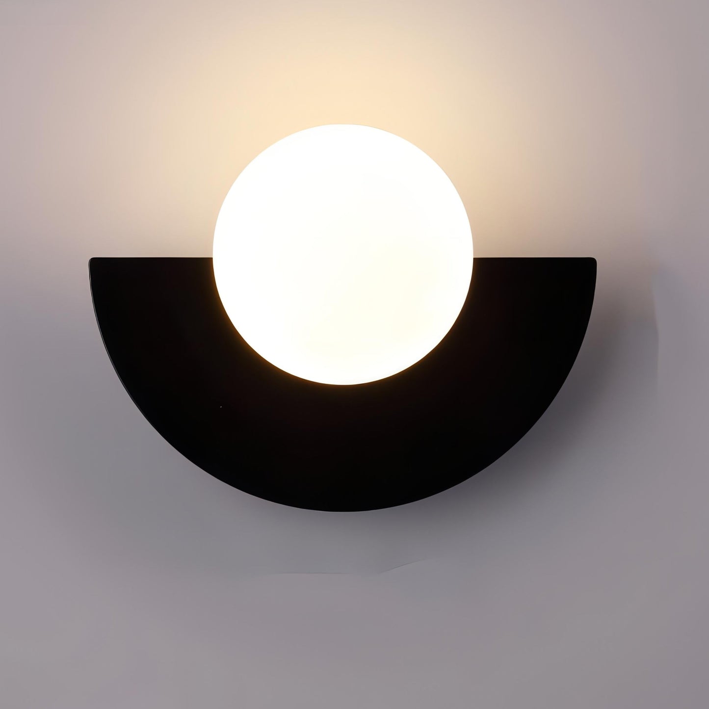 Lampe Murale Élégante Nordique | Design Simple et Rond