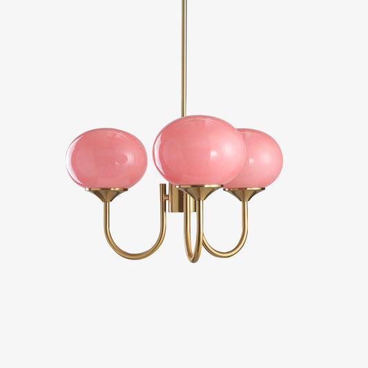 Lustre Verre Chic pour Salle à Manger - Foivo