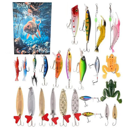 Calendrier de Pêche Avent pour Pêcheurs | Cadeau de Noël