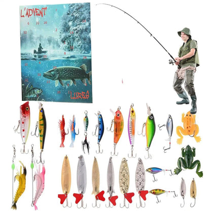 Calendrier de Pêche Avent pour Pêcheurs | Cadeau de Noël