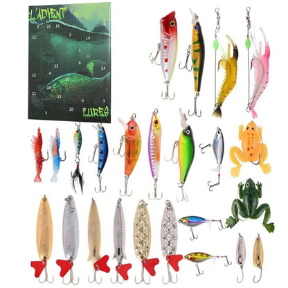 Calendrier de Pêche Avent pour Pêcheurs | Cadeau de Noël