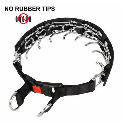 Collier d'entraînement réglable en nylon robuste pour chiens - Foivo