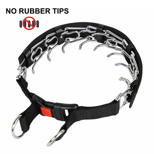 Collier d'entraînement réglable en nylon robuste pour chiens - Foivo
