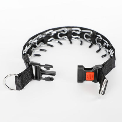 Collier d'entraînement réglable en nylon robuste pour chiens
