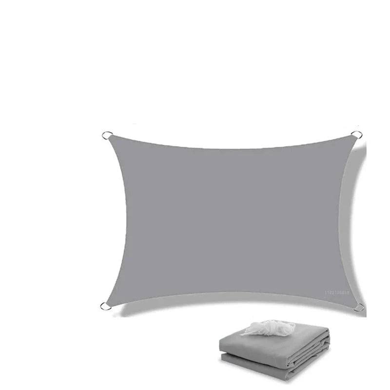 Voile d'ombrage extérieur carré et rectangulaire résistant aux UV 9