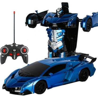 Voiture Télécommandée Transformable en Robot 2