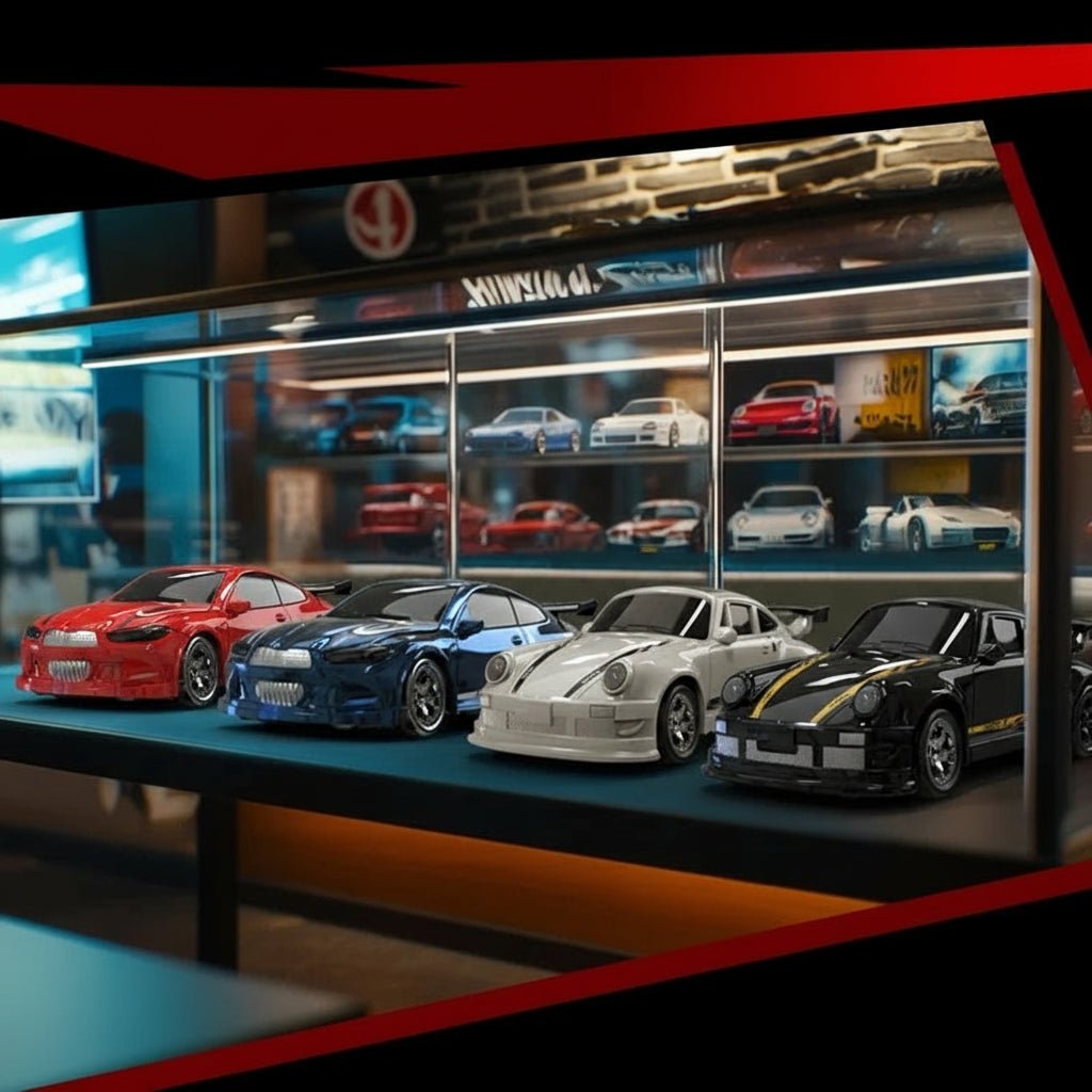 Voiture de Dérive Télécommandée Compacte 1:64 2