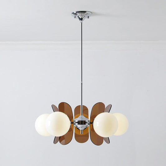 Lustre Design Rétro Chaleureux pour Salle à Manger - Foivo