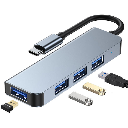 Hub USB-C Ultra Fin avec Charge Turbo | Connectique Universelle - Foivo