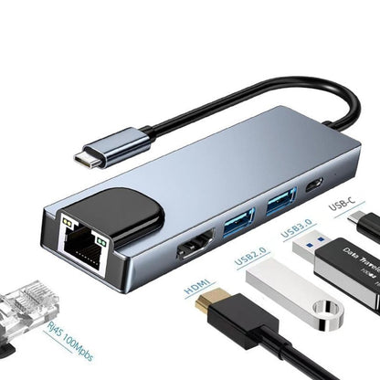 Concentrateur USB-C Compact 4K HDMI et Charge Rapide
