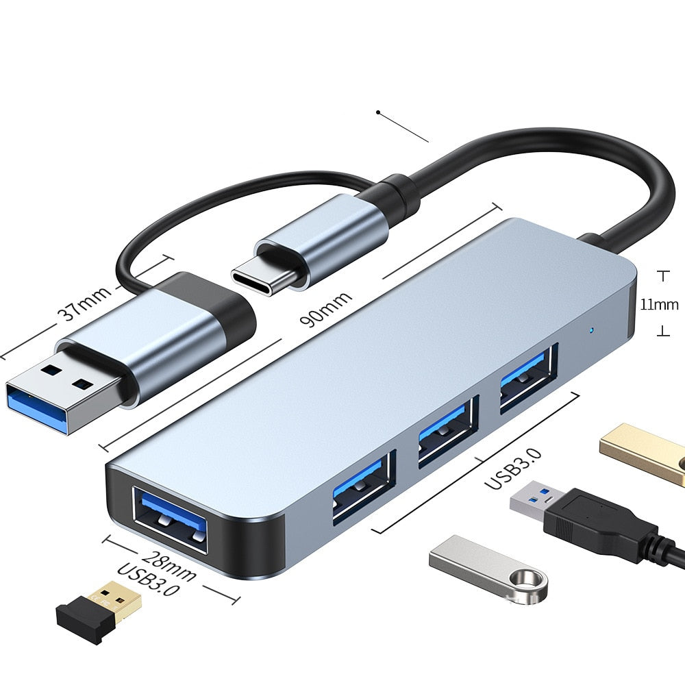 Concentrateur USB-C Compact 4K HDMI et Charge Rapide