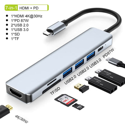 Concentrateur USB-C Compact 4K HDMI et Charge Rapide