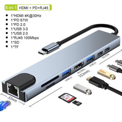 Concentrateur USB-C Compact 4K HDMI et Charge Rapide