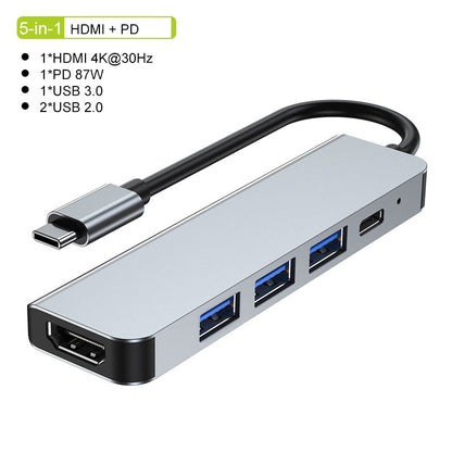 Concentrateur USB-C Compact 4K HDMI et Charge Rapide