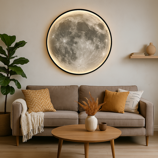Lampe Murale Lune Élégante | Éclairage LED Suspendu Design - Foivo