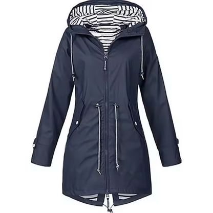 Manteau imperméable à capuche - Vêtement de pluie chaud et léger