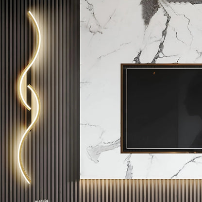 Lampe Murale LED Courbée Élégante & Énergétique