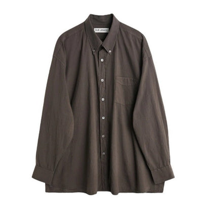Chemise Lin en Coton Décontractée Classique