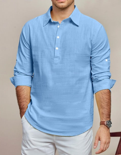 Chemise Homme Élégante et Légère pour Été - Foivo