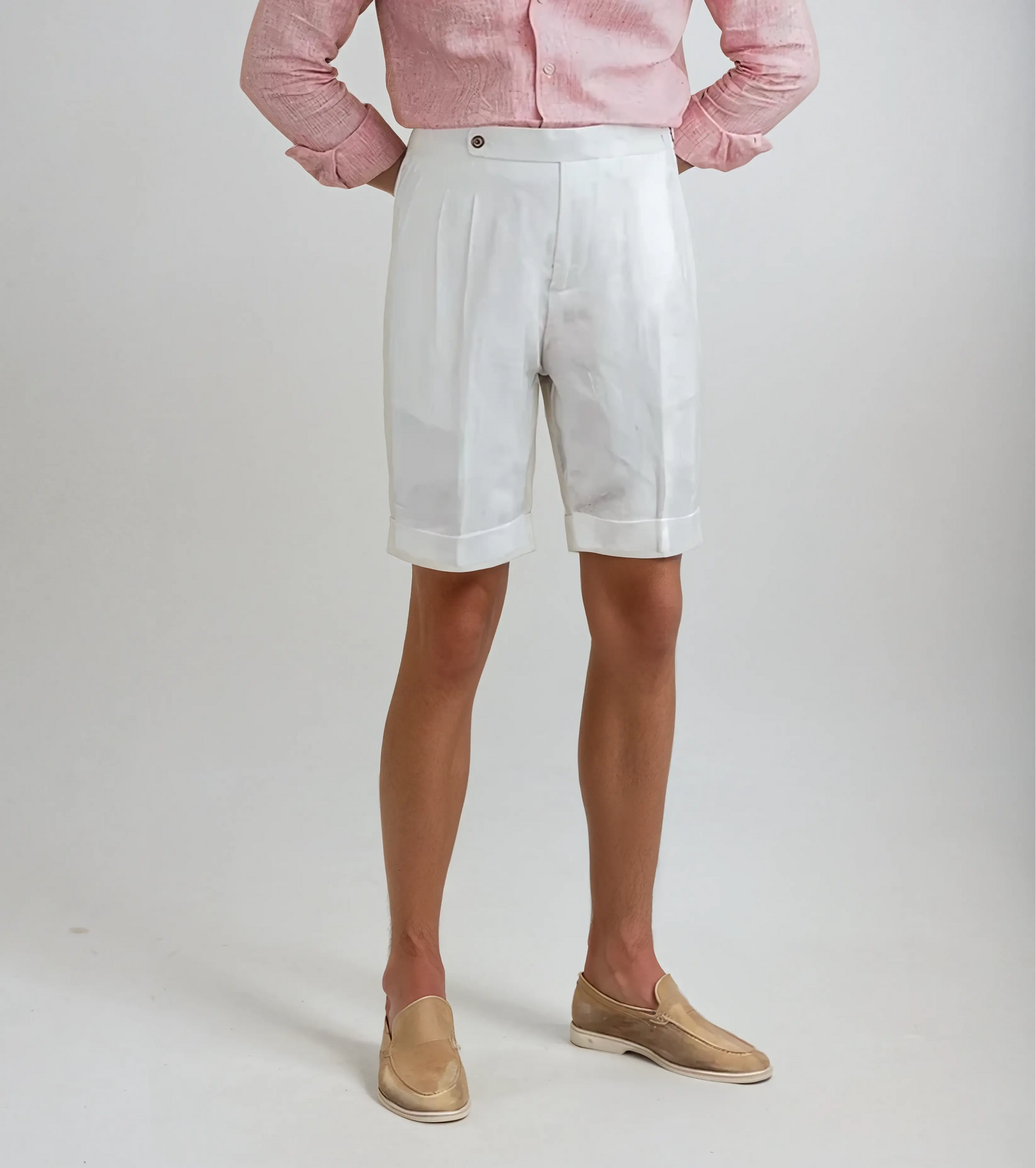 Culotte Coton Blanc Élégante Féminine - Foivo