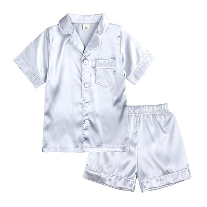 Ensemble de Pyjama En Soie Doux pour Enfants