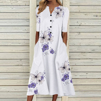Robe Été Florale Chic et Légère