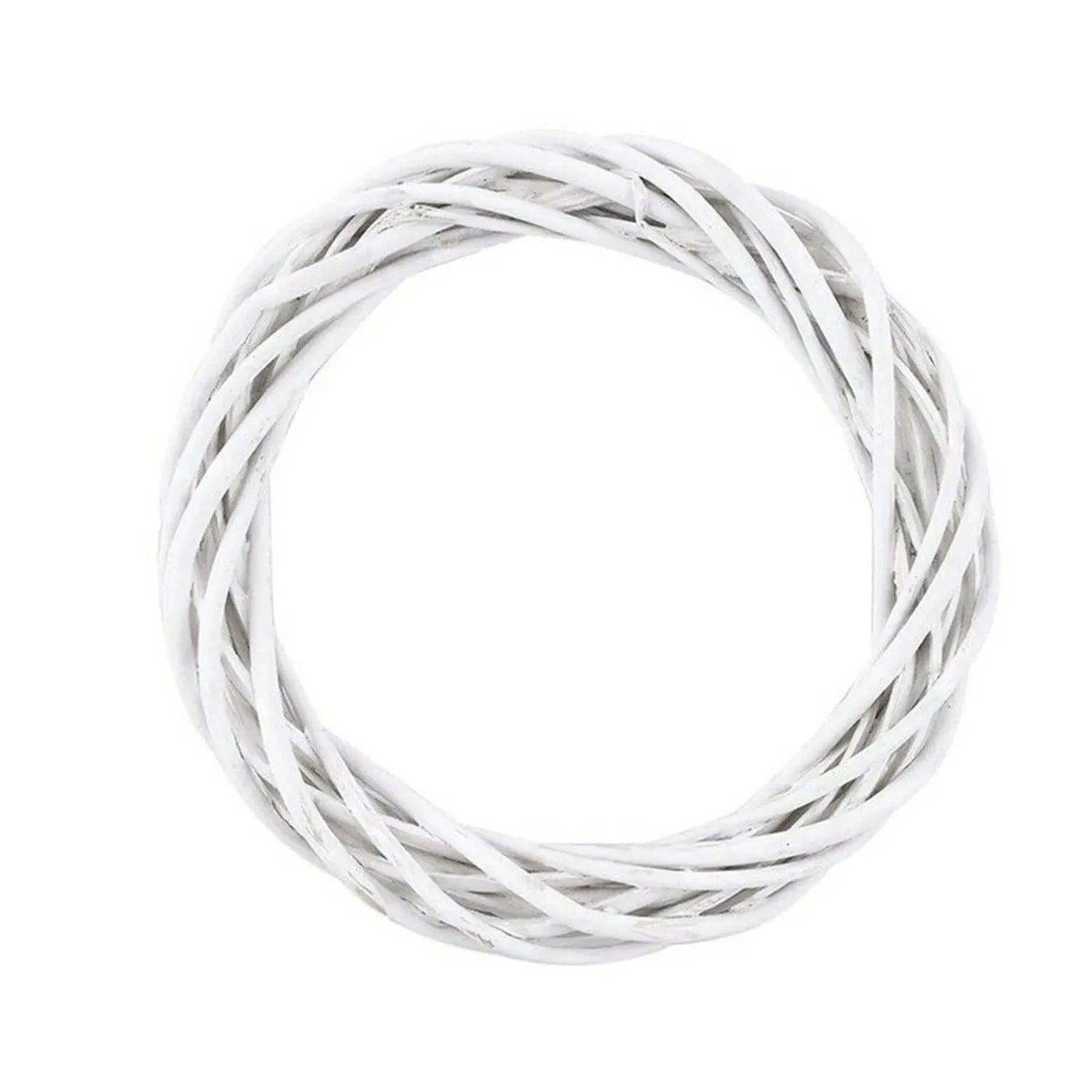 Guirlande de Noël en Rotin Blanc - Foivo