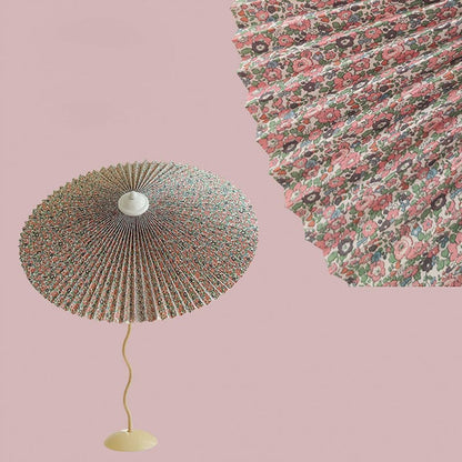 Lampe de Bureau Raffinée | Abat-Jour Brodé et Décoratif