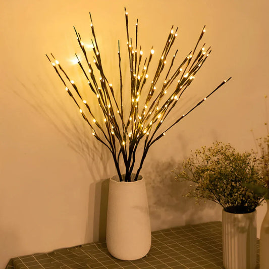 Lampe de Table à Branche Artificielle Éclairée - BlxckFR