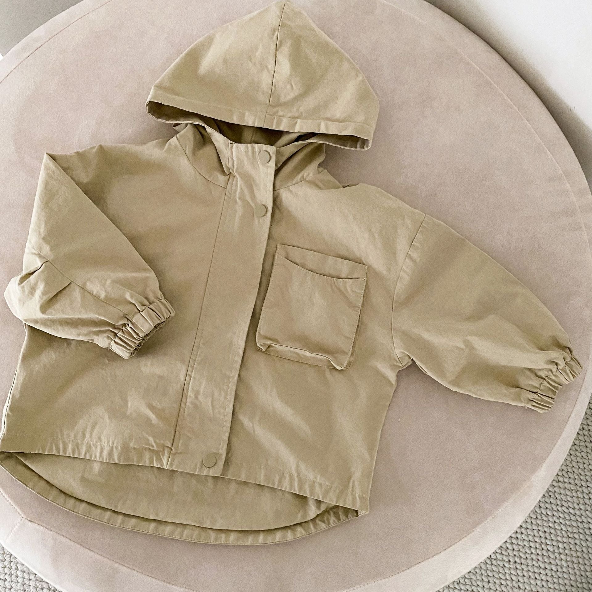 Veste Enfant Hiver Beige - Coton Respirant Unisexe - BlxckFR
