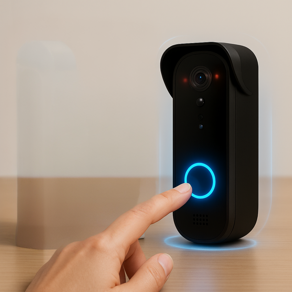 Interphone Sans Fil Caméra de Sécurité nocturne - BlxckFR