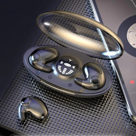 Écouteurs Minces Invisibles Bluetooth Anti-Bruit pour Dormir - BlxckFR