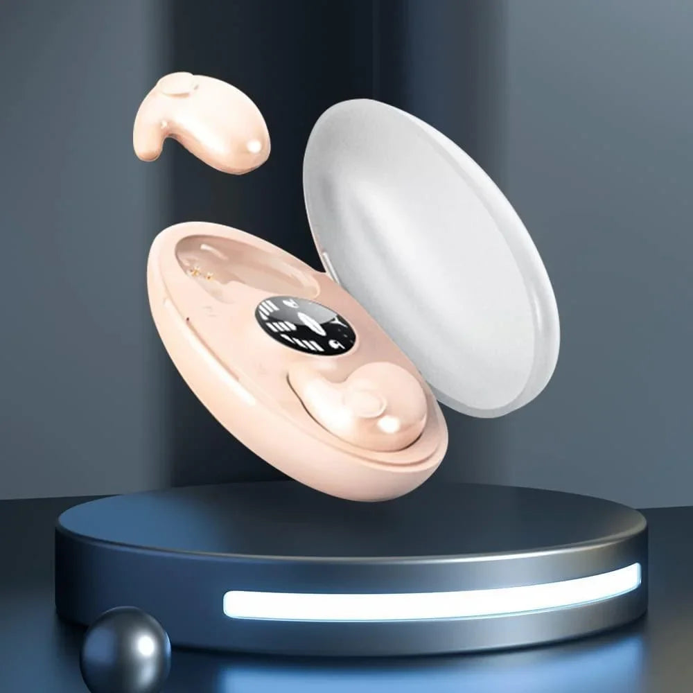 Écouteurs Minces Invisibles Bluetooth Anti-Bruit pour Dormir