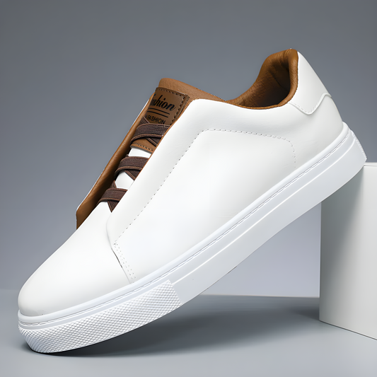 Baskets Cuir Élégantes Féminines - blxckfr