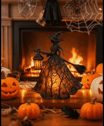Lanterne LED Unisexe Halloween Design Gothique