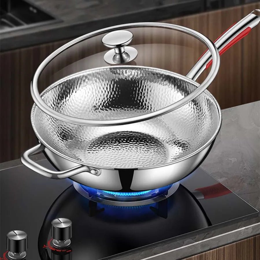 Wok Induction Concave Pratique pour Cuisinières 1