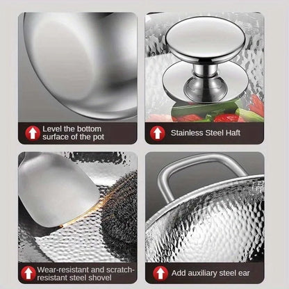 Wok Induction Concave Pratique pour Cuisinières 5
