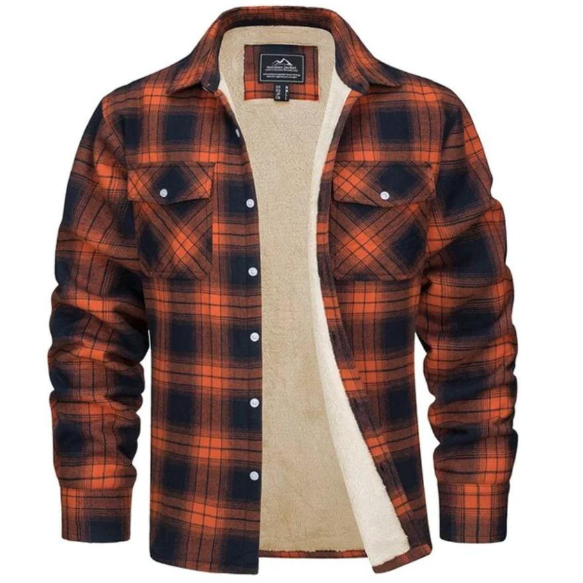 Manteau Hiver Élégant à Carreaux Douillet - Foivo