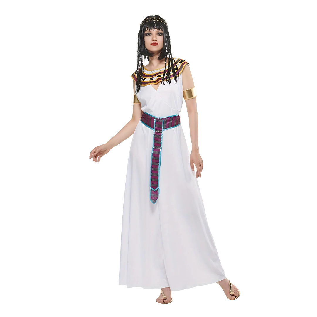 Robe Égyptienne Luxe pour Femme | Costume Galante Antique Élégant - Foivo