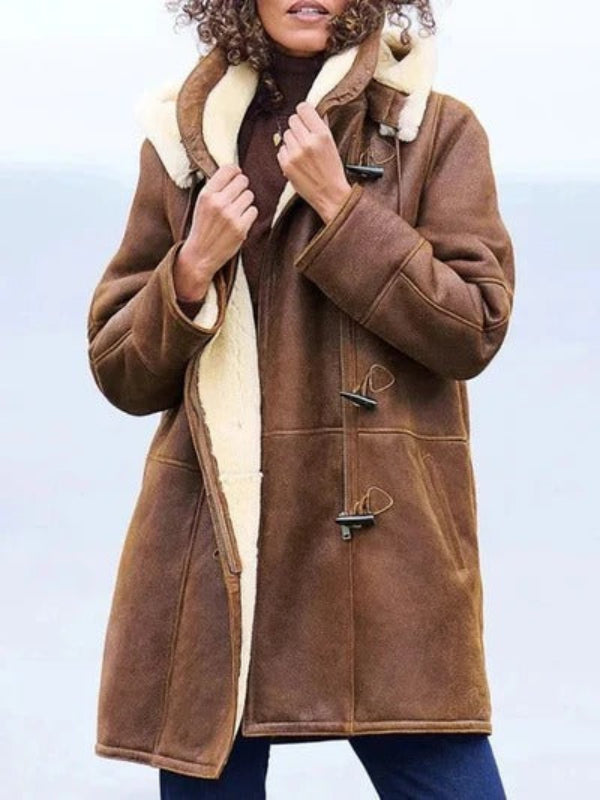 Doudoune Élégante Femme à Capuche – Parka Hivernale Doublée avec Coupe Détendue - Foivo