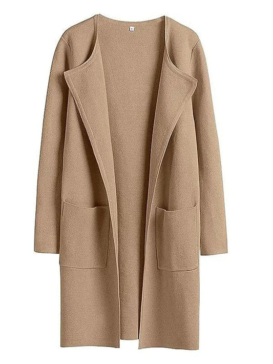 Manteau Élégant Hiver en Laine Douce - Foivo