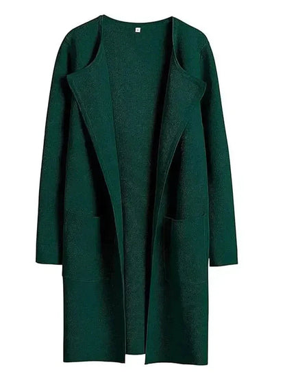 Manteau Élégant Hiver en Laine Douce